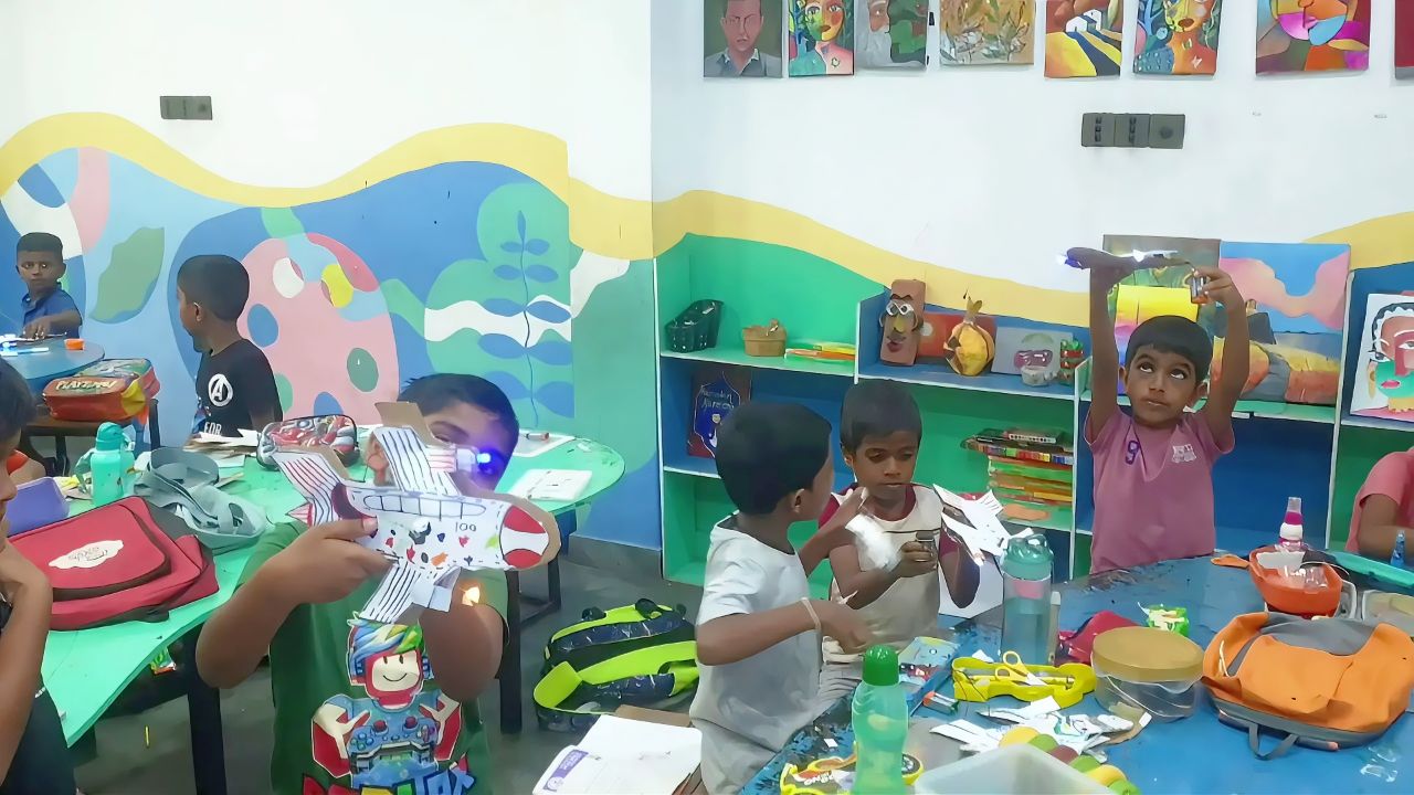 Ceylon Robotics students at the Galle branch