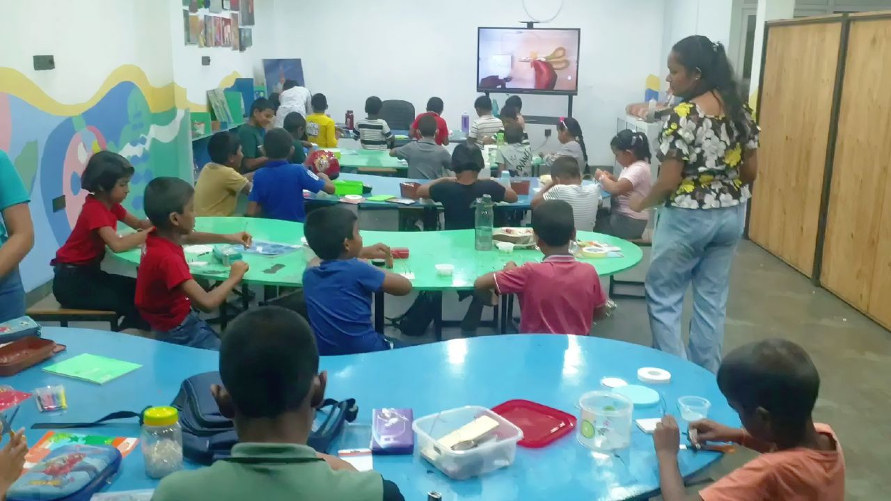 Ceylon Robotics students at the Galle branch