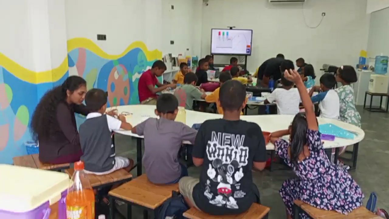 Ceylon Robotics students at the Galle branch