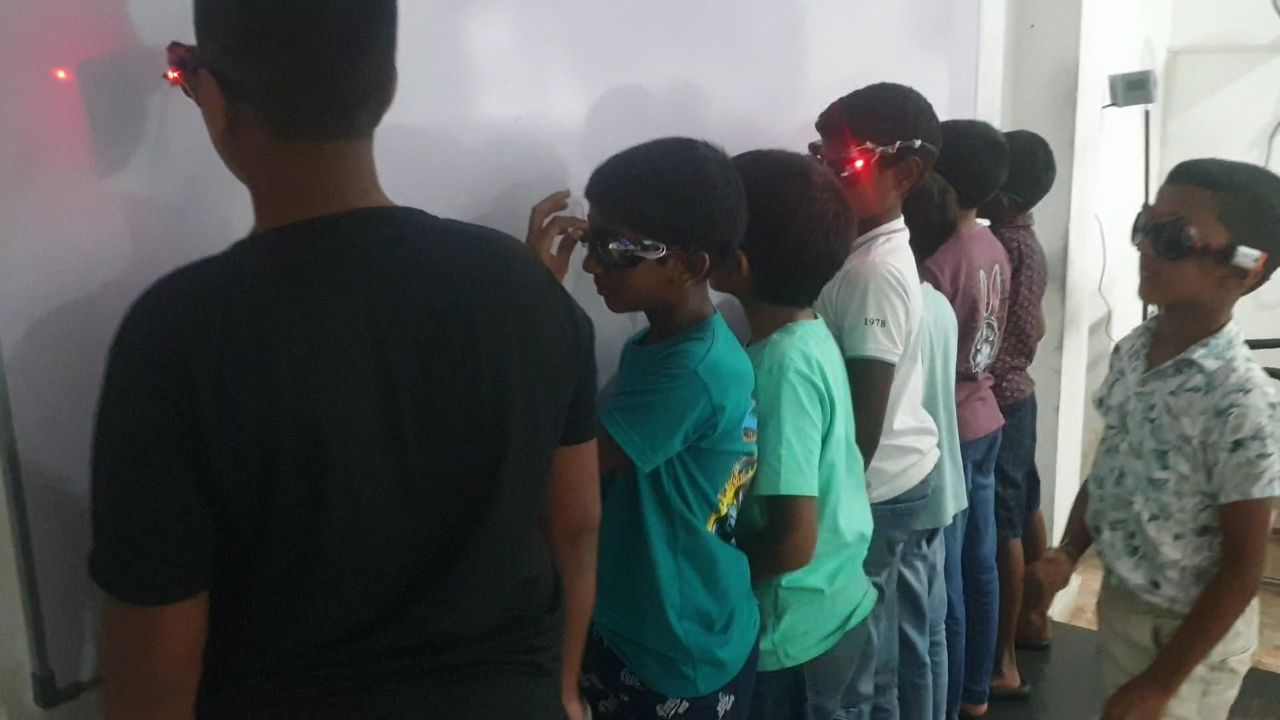 Ceylon Robotics students at the Mount Lavinia branch